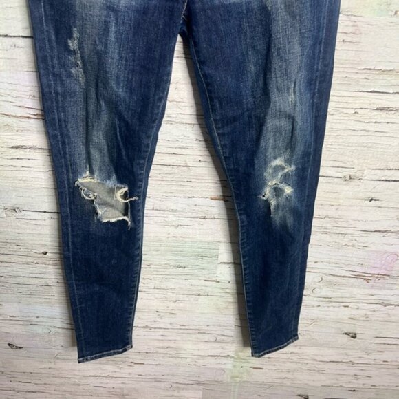 Citizens of Humanity Rocket Ankle Skinny Jeans 26 distressed high rise - Picture 2 of 9